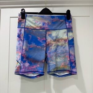 Fabletics Oasis Pureluxe High-Waisted 6” Athletic Shorts